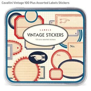 Cavallini Vintage Stickers Set